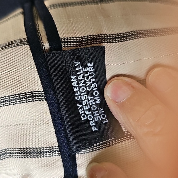 Classic Navy Blazer 40R Gold Buttons By NORTHRIDGE JACOBSON. 100% Pure Wool USA - Picture 11 of 13